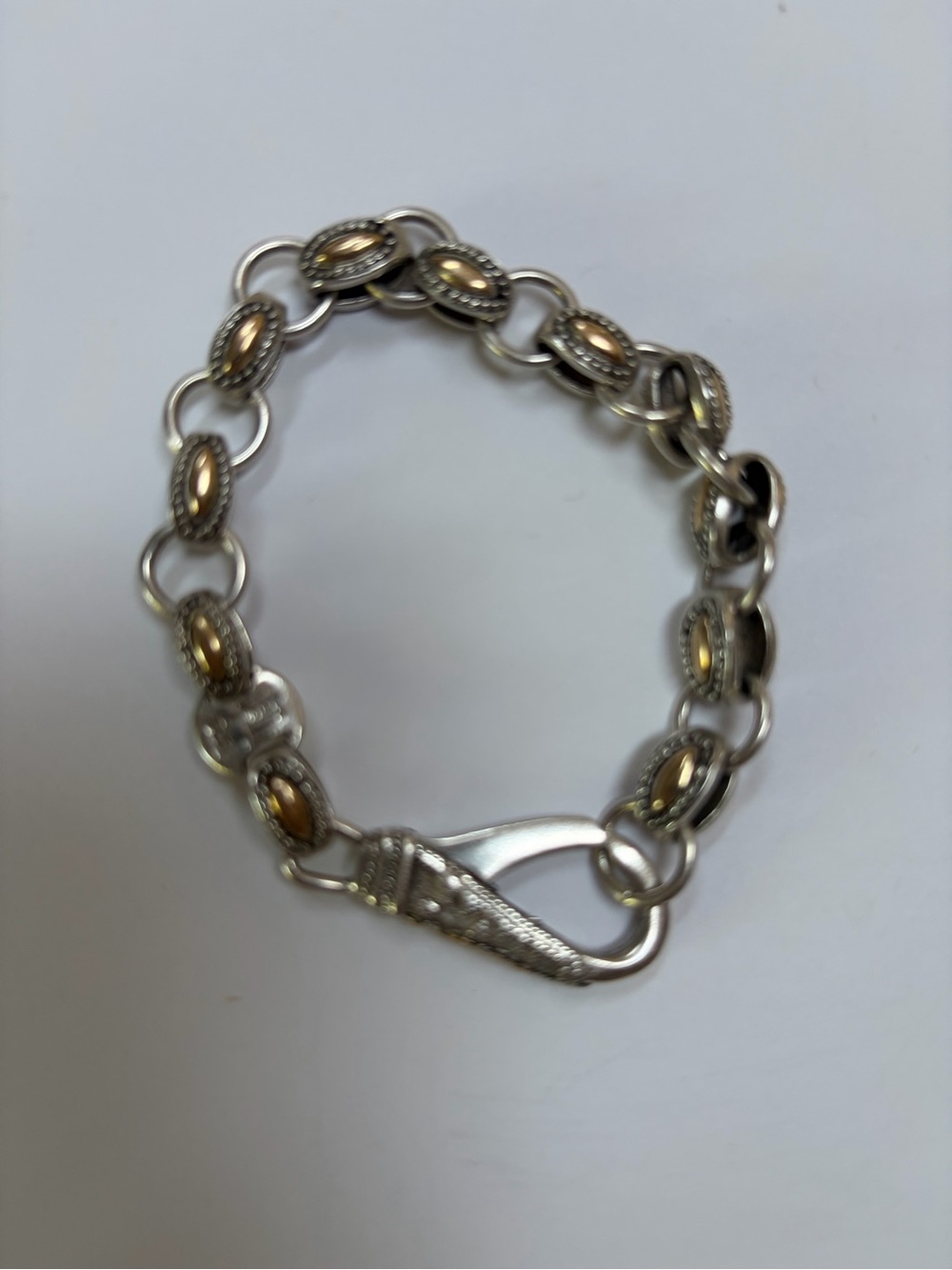 John hardy Two-Tone Oval Link Women's Bracelet - Gold & Silver